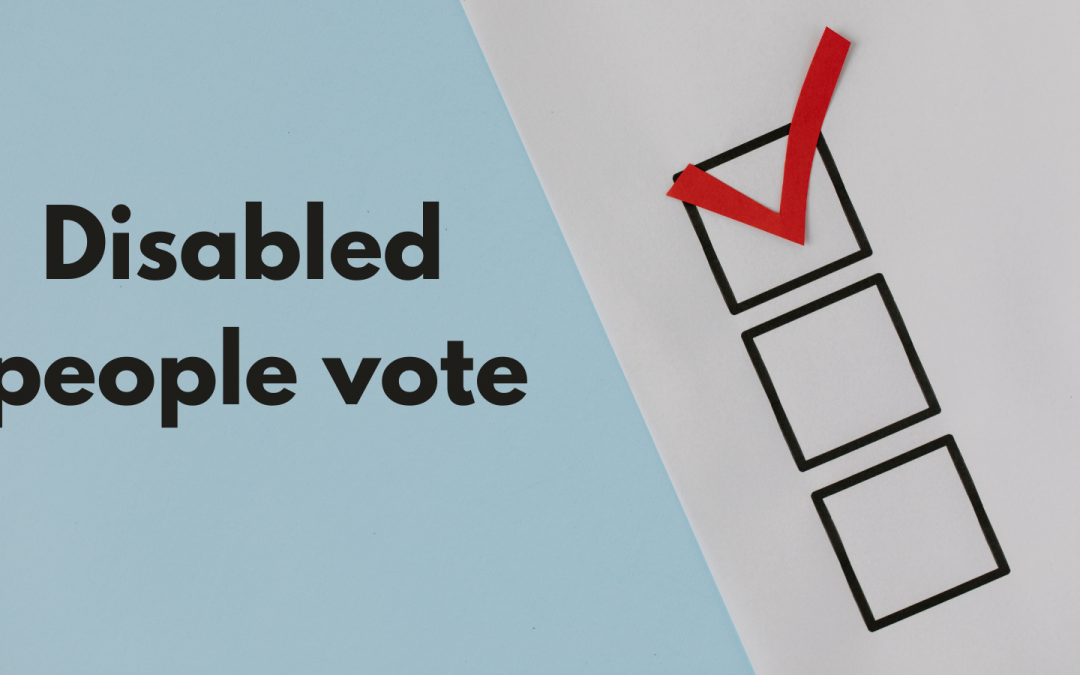 Election issues for disabled people